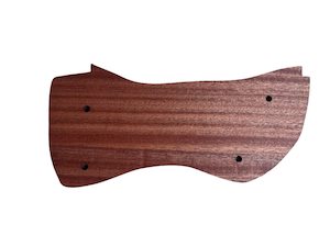 Close-up of the LapPacker leg rest